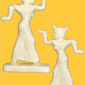 1950s Vintage Cereal Prize Van Brode Co. Plastic Figure From Around The World